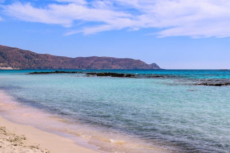 Elafonisi Beach in Crete - best things to do in Crete