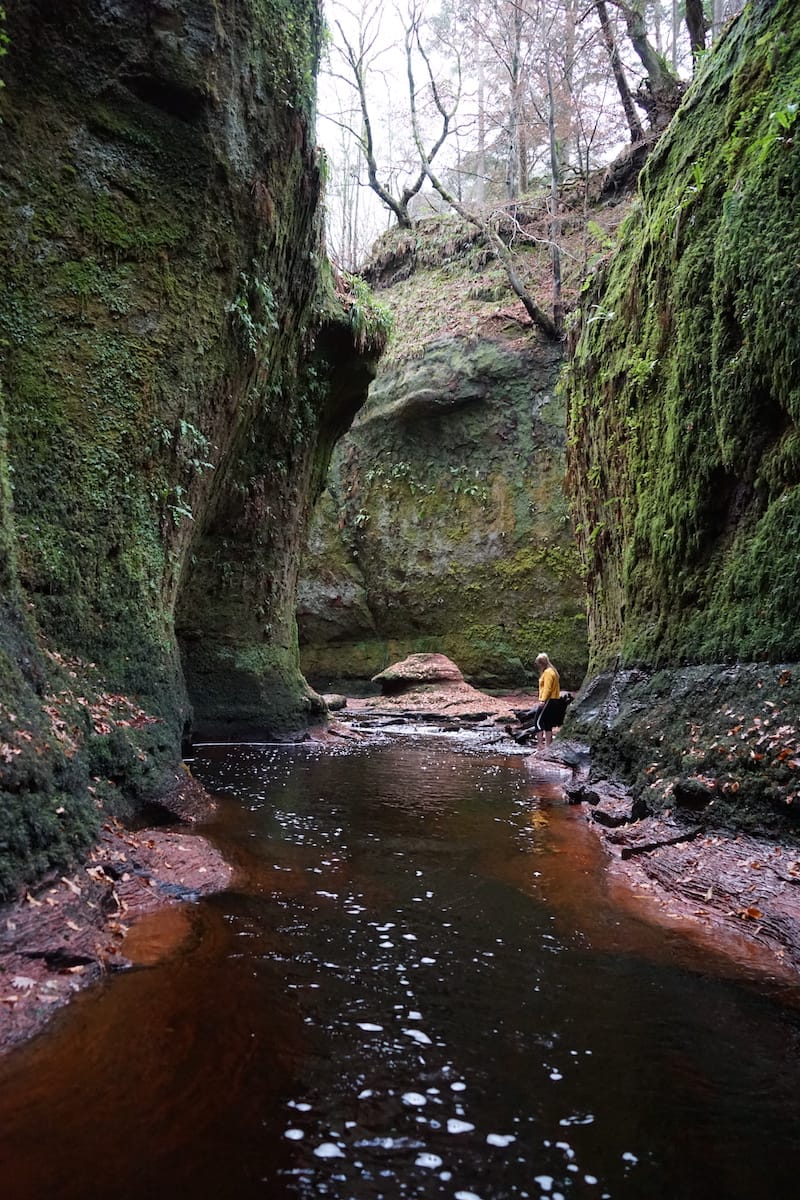 Devil's Pulpit River: Glasgow day trips