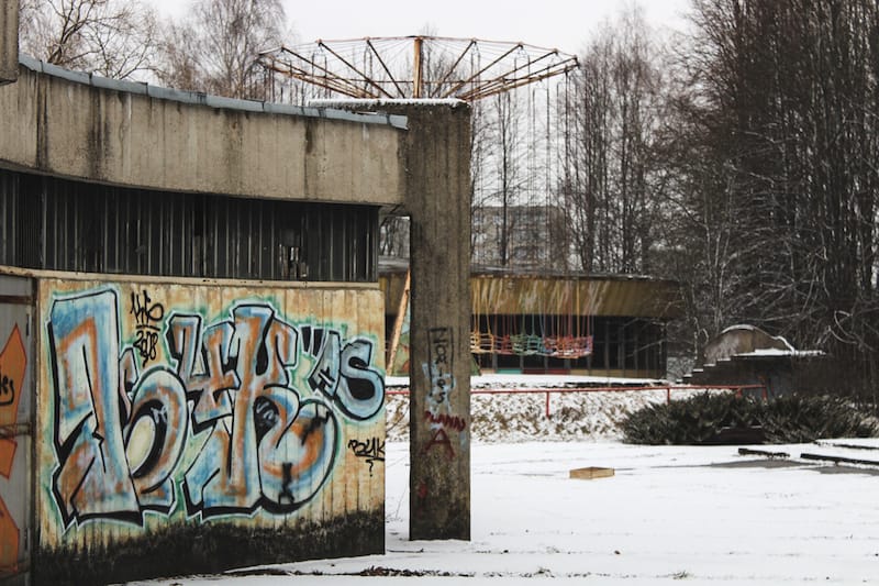Forgotten Memories of the Abandoned Amusement Park in Elektrenai