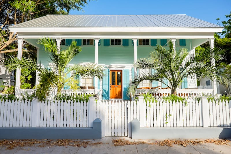 A beautifully restored vintage home in the residential Historic District of Key West