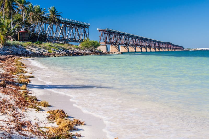 Broken bridge Bahia Honda state park