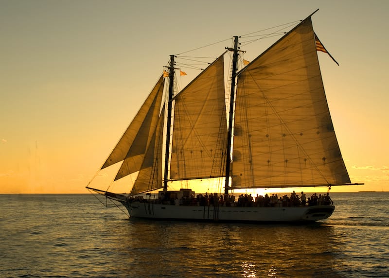 Key west sunset cruise