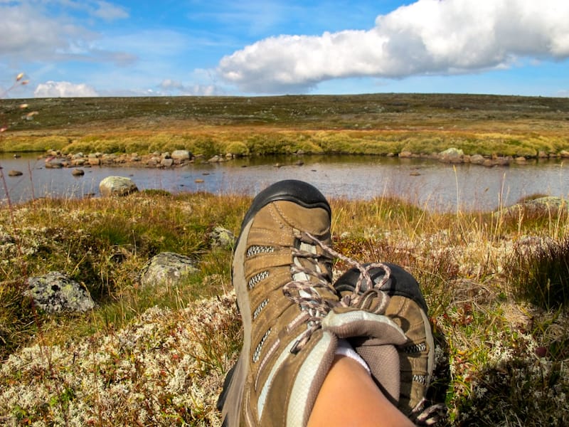 Måbødalen Valley and Hardangervidda in October