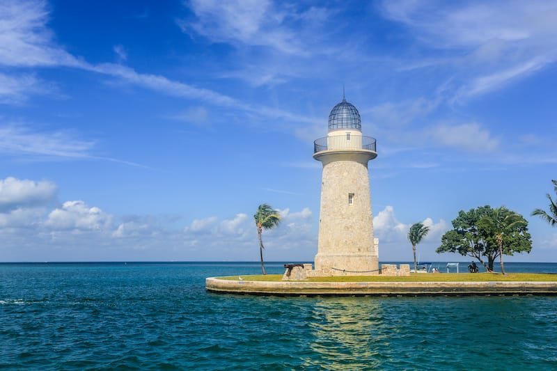 Biscayne National Park in Florida during winter