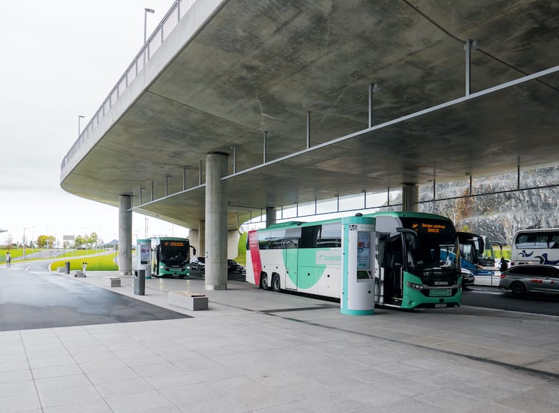 Flybussen at Bergen Airport to city