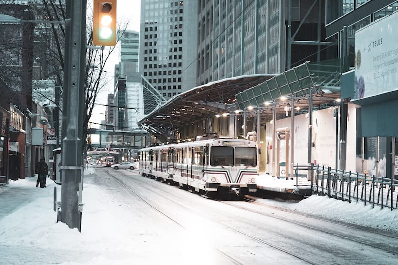 Getting around Calgary during winter