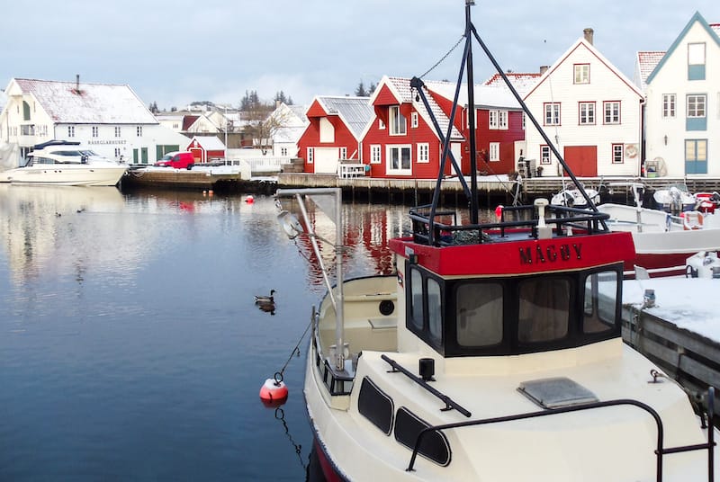 Skudeneshavn on Karmøy in Norway