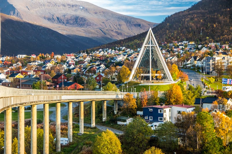 Tromso in autumn