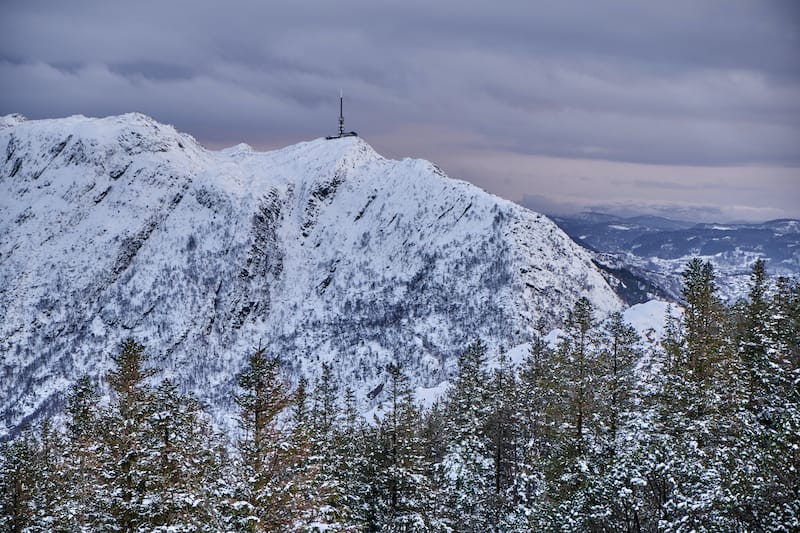 Ulriken views in Bergen