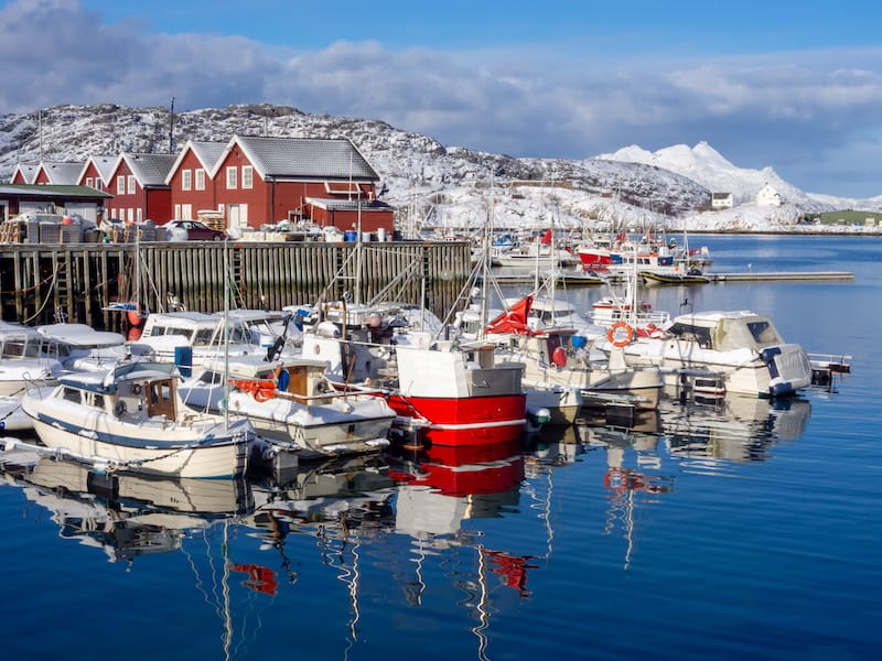 Winter in Bodo Norway