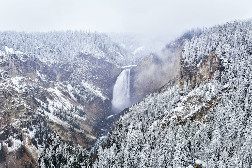 Winter in Yellowstone NP