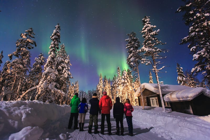 Aurora in Rovaniemi