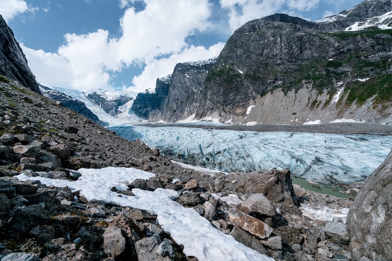 Austerdalsbreen glacier