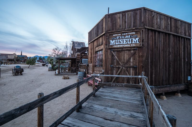 Film museum at Pioneertown