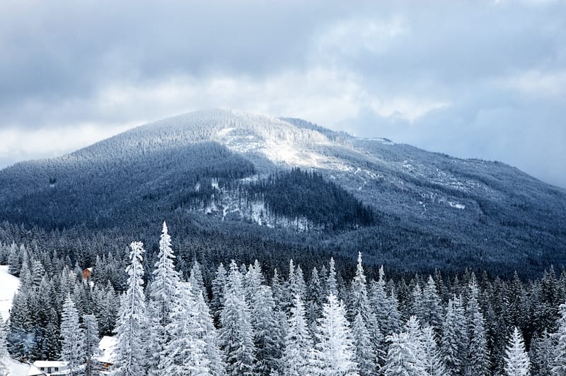 Great Smoky Mountains National Park in winter