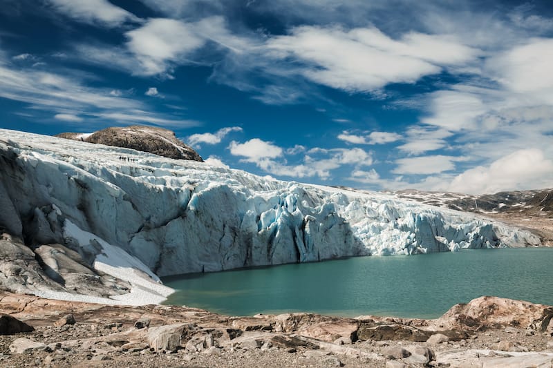 Jostedalsbreen in Norway