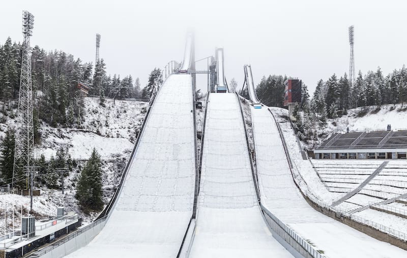 Lahti in winter