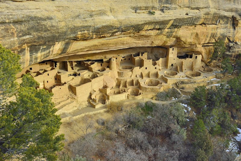 Mesa Verde National Park winter