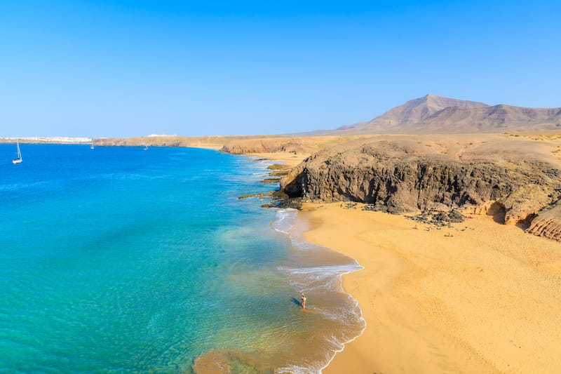 Papagayo Beaches in Lanzarote