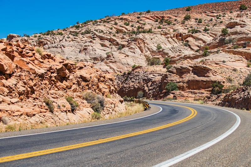 Route 66 in California Yucca Valley USA