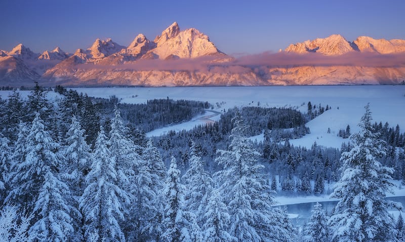 Snake River Overlook in Grand Teton National Park