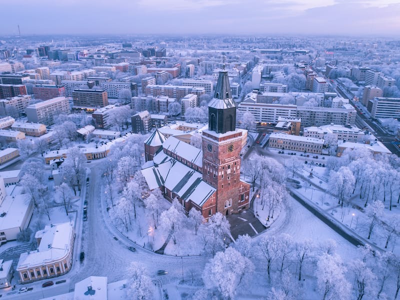 Turku in winter