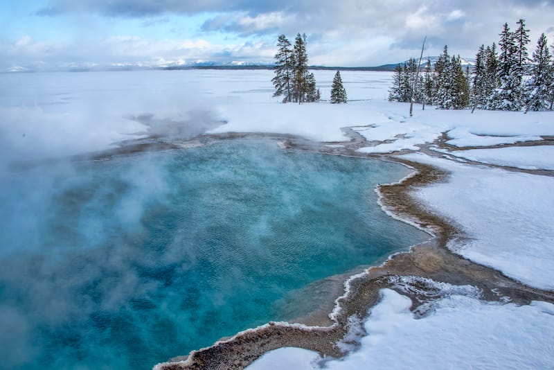 Winter in Yellowstone National Park