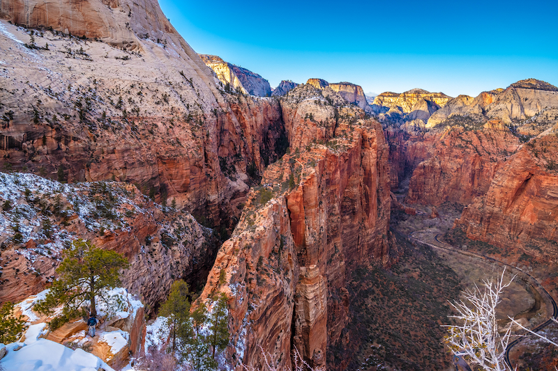 Zion in February