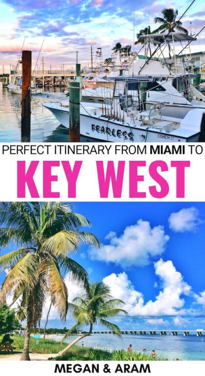 Planning the ultimate Miami to Key West road trip for your Florida trip? This guide breaks down how the Miami to Key West drive with the best stops along the way. | Key West road trip | Florida road trip | Florida keys road trip | Islamorada | Miami to key west road trip bucket list | Florida Keys beaches | Islamorada things to do | Key West things to do | Key largo things to do | Bahia Honda State Park
