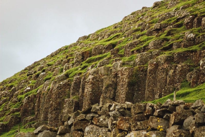 Basalt Columns at Froðba in Suduroy