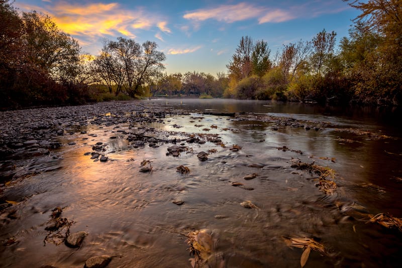 Boise River near Eagle, ID