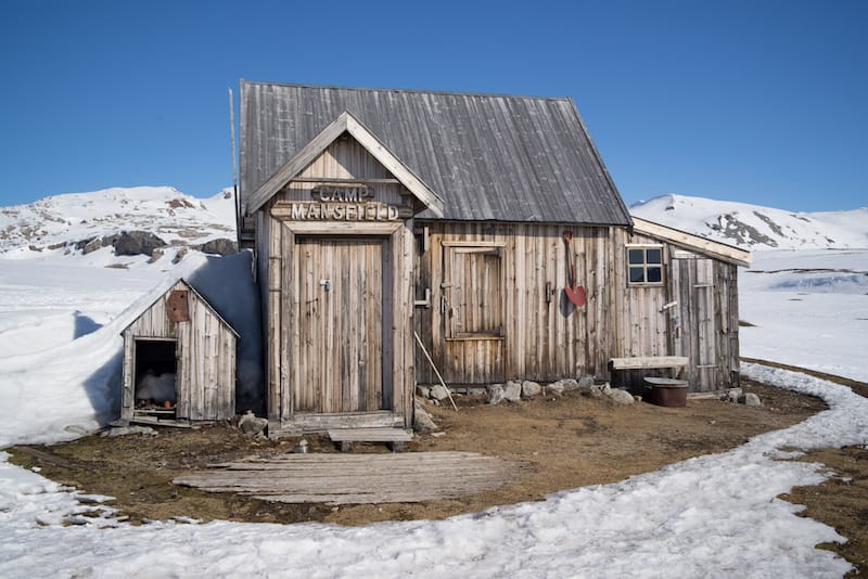 Cabin in Svalbard shutterstock_1743180713