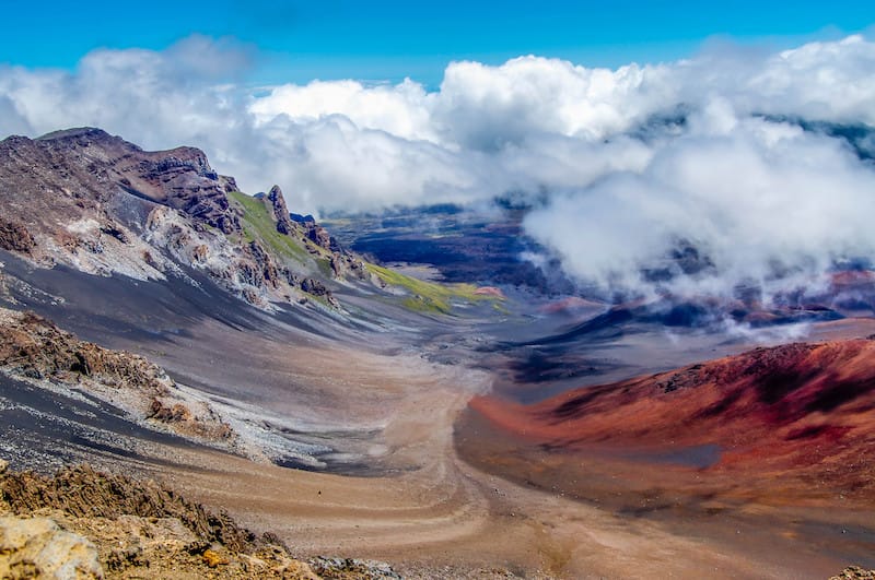 Haleakala National Park on the island of Maui, Hawaii