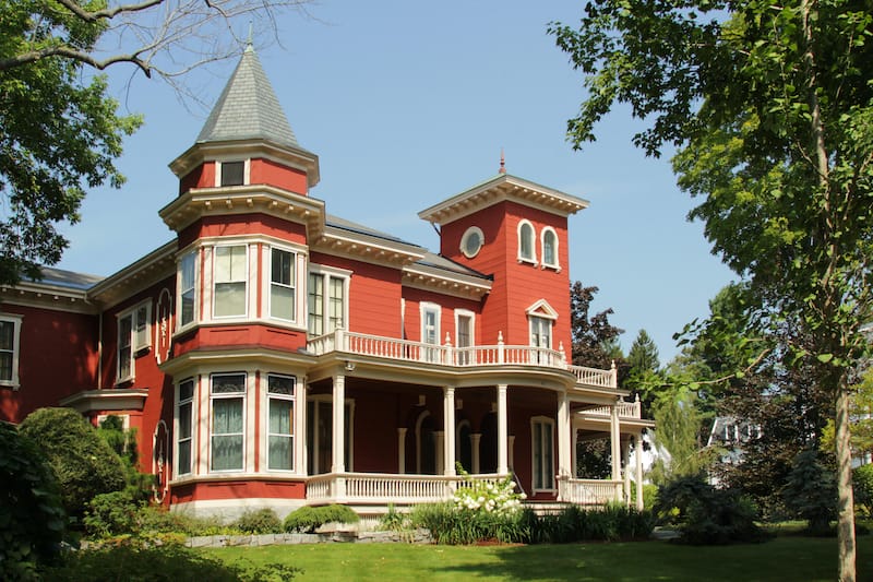 House of Stephen King in Bangor Maine