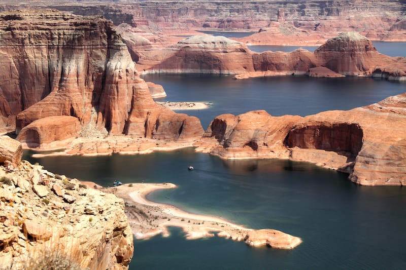 Lake Powell in Arizona and Utah