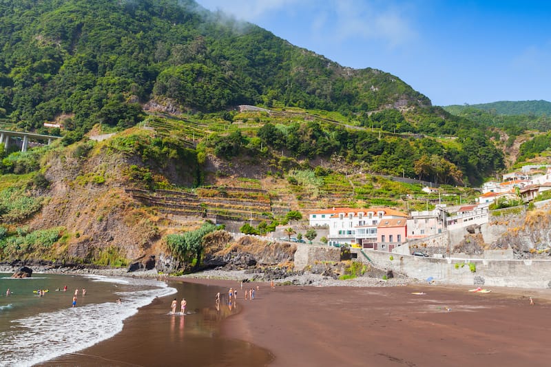 Seixal beach in Madeira