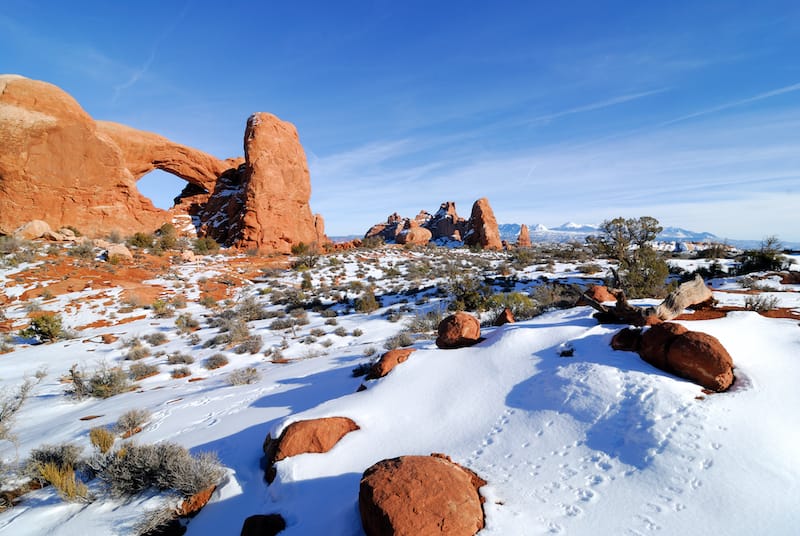 Torret Arches at Arches National Park in Utah