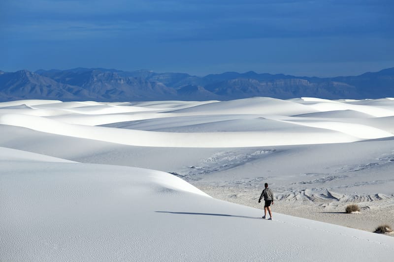 White Sands National Park in the United States