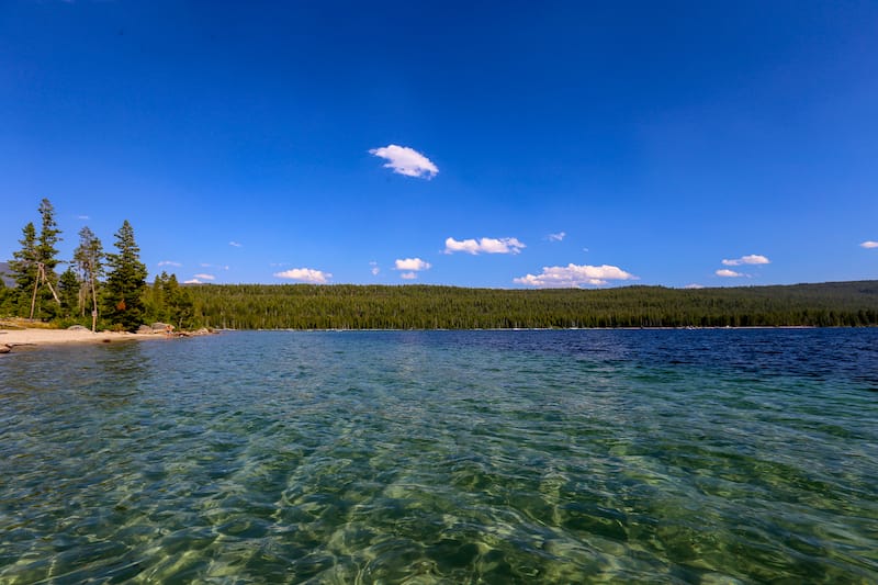 Redfish Lake in Stanley Idaho