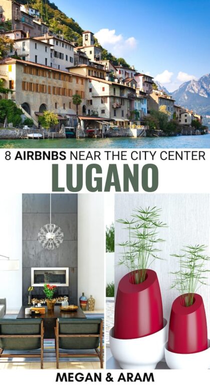 Are you looking for the best Airbnbs in Lugano, Switzerland? Our Lugano Airbnbs guide has you covered! These are eight amazing Airbnb rentals in Lugano that cover all budgets and offer easy access to the city (some are even city center!) Check it out! | Lugano accommodation | Airbnb Lugano | Airbnb Switzerland | Things to do in Lugano | Where to stay in Lugano | Lugano apartments | Lugano itinerary | Places to visit in Switzerland | Best airbnbs Lugano