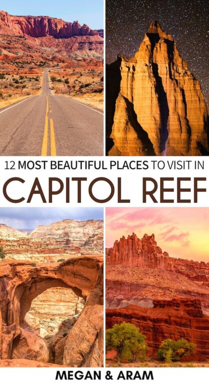 Capitol Reef is one of Utah's most underrated places. This is a guide to all the best things to do in Capitol Reef National Park - including hiking and more! | Capitol Reef things to do | Utah national parks | Capitol Reef itinerary | Capitol Reef hiking | Capitol Reef hikes | Capitol Reef photography | Capitol Reef attractions | Fruita Schoolhouse | Gifford Homestead | Places to visit in Utah