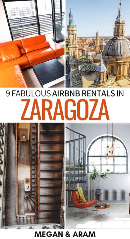 Are you looking for an affordable and centrally located Airbnb in Zaragoza, Spain? This Zaragoza Airbnb guide showcases some amazing options for rentals in Zaragoza! | Airbnb Zaragoza | Zaragoza rentals | Where to stay in Zaragoza | Spain Airbnbs | Modern Airbnbs Spain | Zaragoza apartments | Zaragoza accommodation