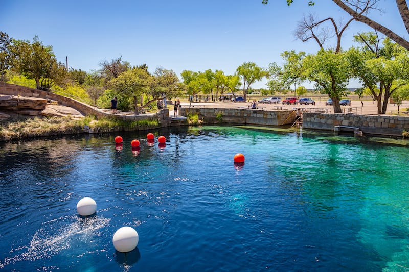 Blue Hole in Santa Rosa