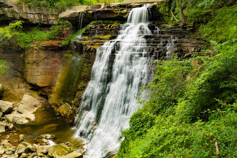 Brandywine Falls in Cuyahoga National Park