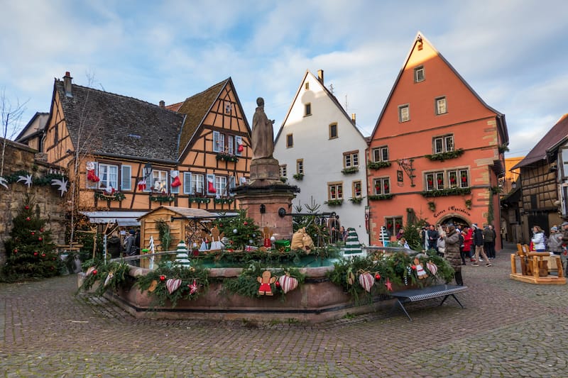 Christmas in Eguisheim France