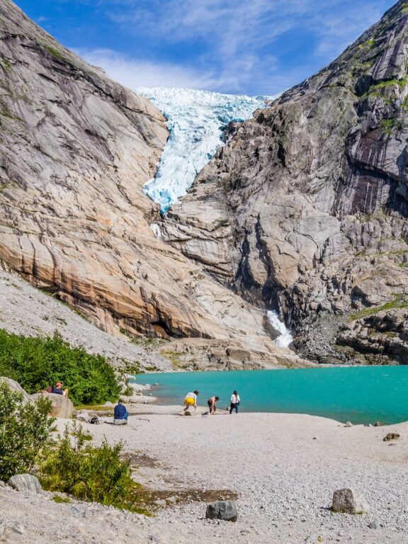 Glaciers in Norway story