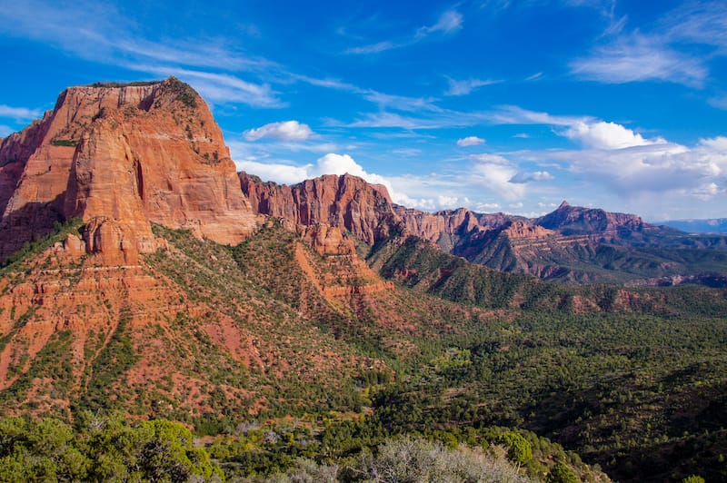 Kolob Canyon at Zion National Park