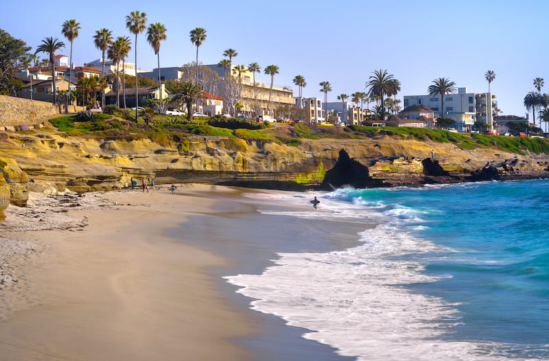 La Jolla San Diego California in March