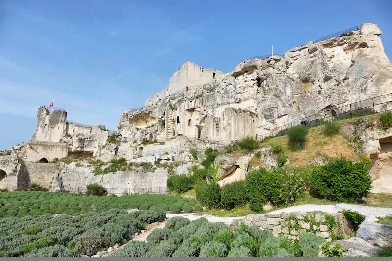 Les Baux de-Provence in April