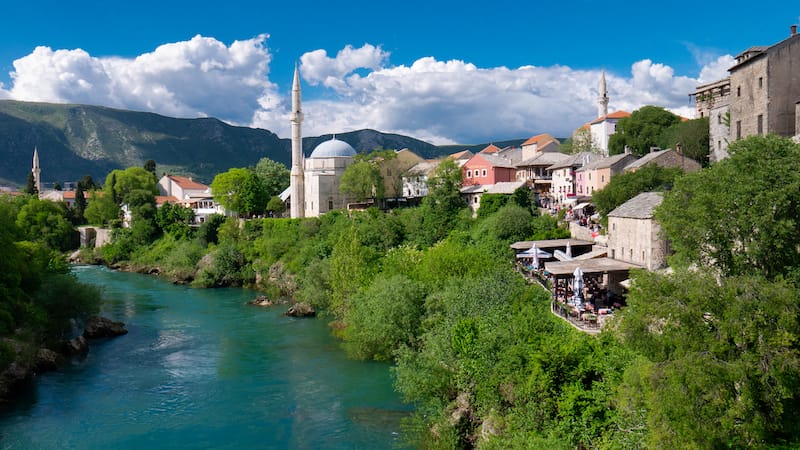 Mostar in April